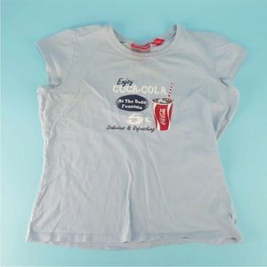 Coca Cola Brand Women’s Short Sleeve Shirt Size XL Delicious And Refreshing